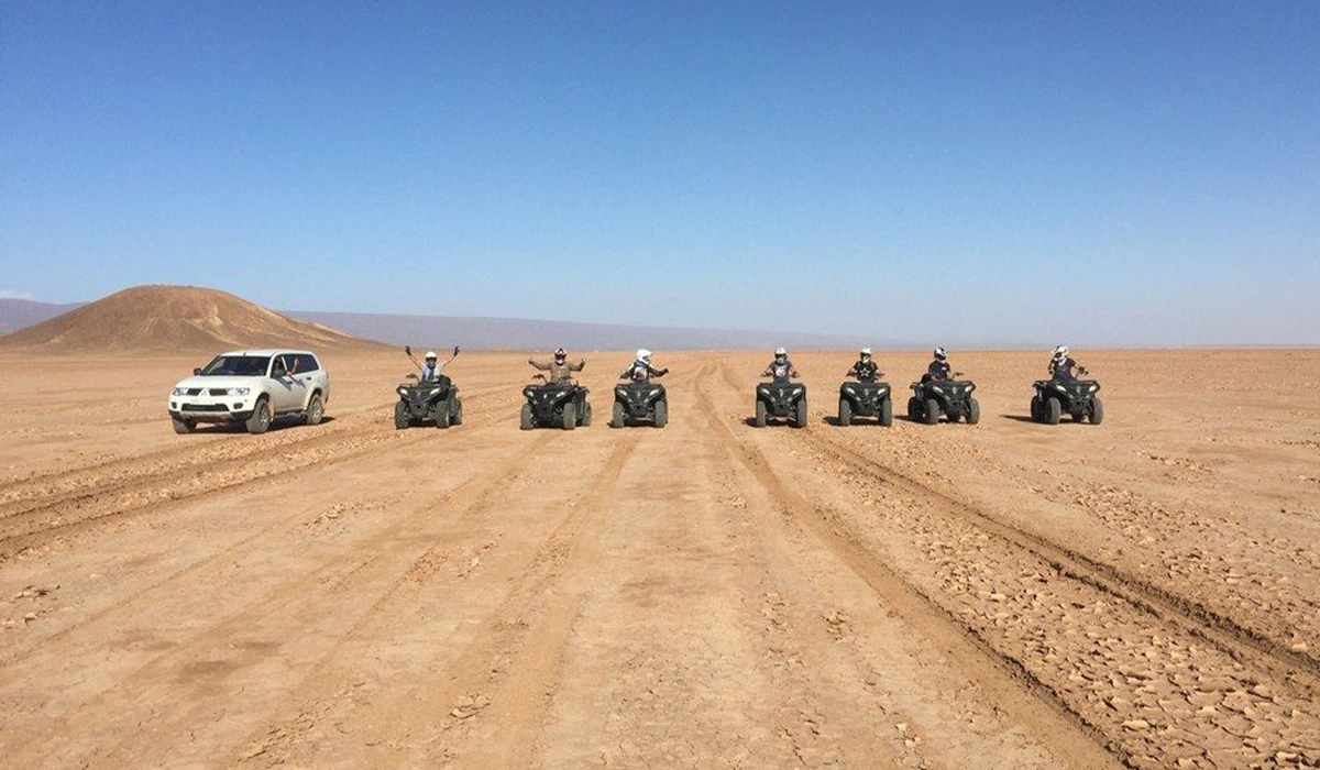 DAY TRIP TO AGAFAY DESERT QUAD CAMEL RIDE - Salah Excursions - 03